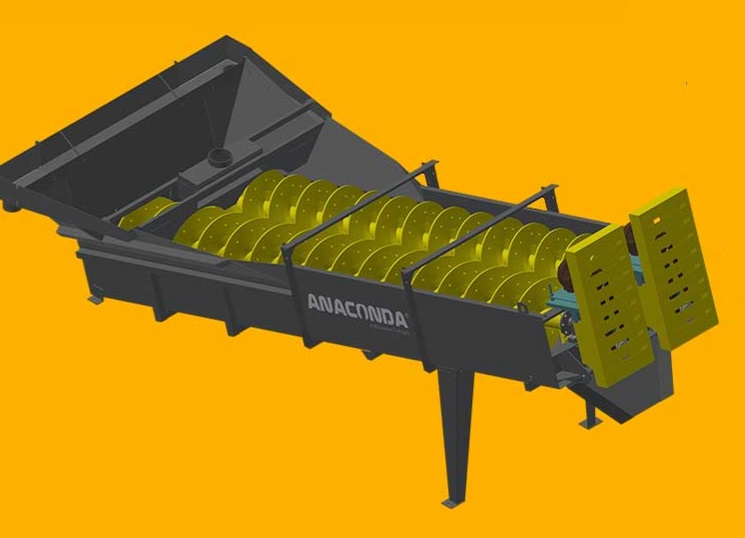 De Anaconda-serie schroefringen voor fijn materiaal is speciaal ontworpen voor toepassingen waarbij het wassen en ontwateren van fijne materialen van het grootste belang is.